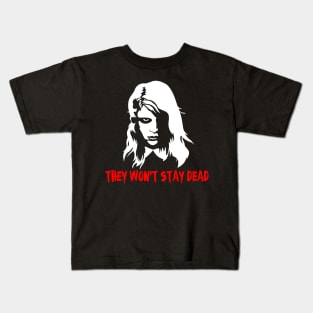 Night of the Living Dead Girl Kids T-Shirt